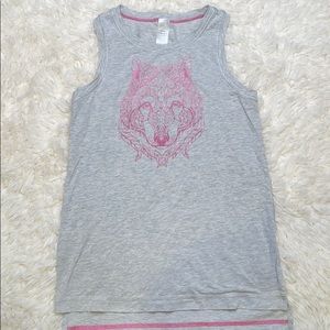 Ivivva Girls Muscle Tee Tank Top Sz 7
